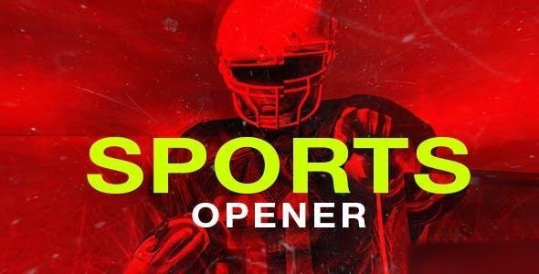 Videohive Sports Opener 20953468 Openers template preview