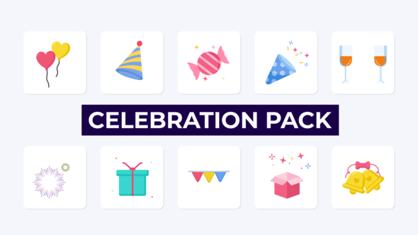 Videohive Celebration Pack Elements template preview