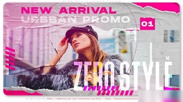 Videohive Zero Style Urban Promo Openers template preview