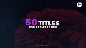 Modern Titles Video Displays template preview