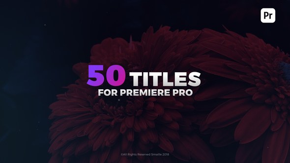 Modern Titles Video Displays template preview