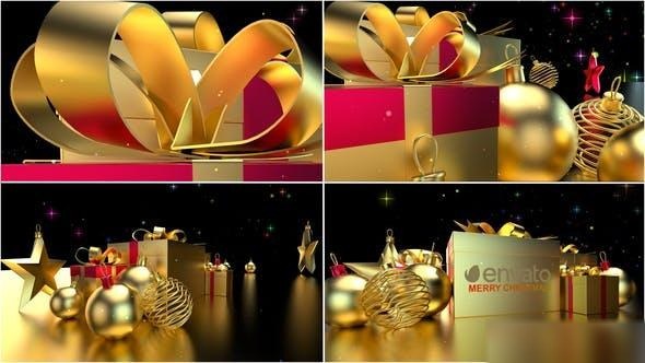Videohive Christmas Logo Reveal 24786578 Openers template preview