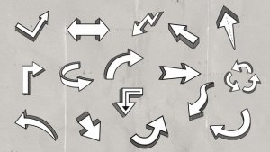 Videohive Doodle Sketch Cartoons Arrows Elements Elements template preview