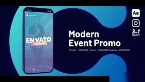 Videohive Instagram Modern Event Promo Openers template preview