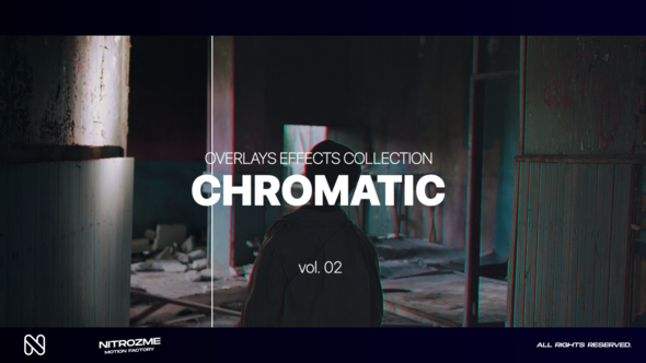 Videohive Chromatic Effects Overlays Collection Vol. 02 Elements template preview