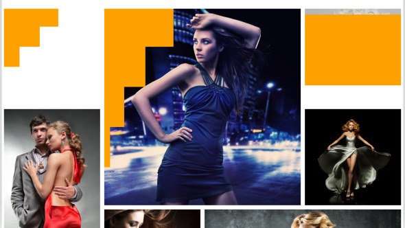 Videohive Simple Slideshow Tower Promo Video Displays template preview
