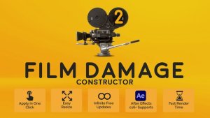 Videohive Film Damage Constructor 2 Elements template preview