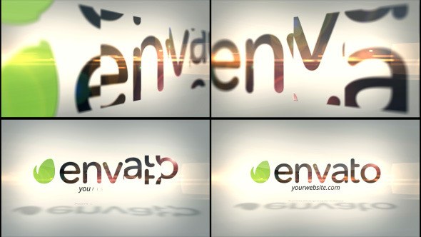 Videohive Corporate Flip Logo Reveal Logo Stings template preview