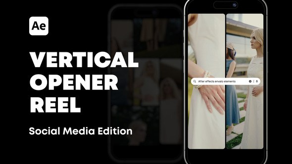 Videohive Vertical Reel Opener Openers template preview
