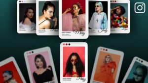 Videohive Profile Slideshow Cards Openers template preview