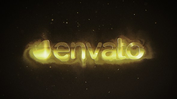 Videohive Gold Particles Logo Reveal 51985234 Logo Stings template preview