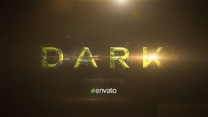 Videohive Dark Cinematic Logo 43187781 Logo Stings template preview