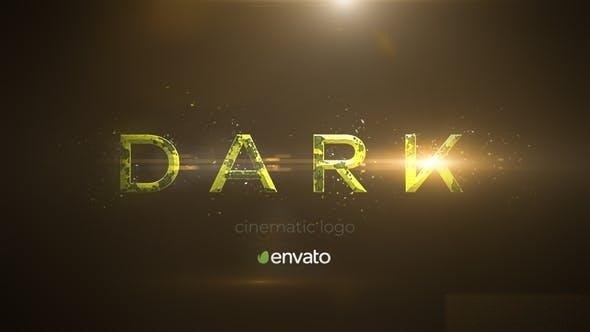 Videohive Dark Cinematic Logo 43187781 Logo Stings template preview