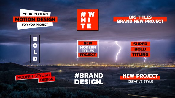 Videohive Big Titles | After Effects 42668946 Titles template preview