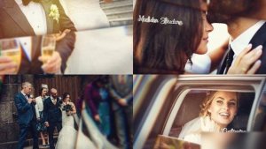Videohive Cinematic Wedding Slideshow Openers template preview
