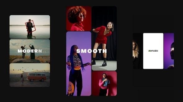 Videohive Smooth Instagram Opener Openers template preview