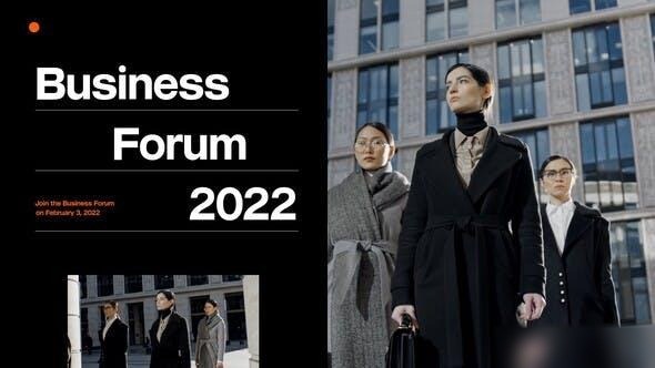 Videohive Business Event Promo 36147315 Openers template preview