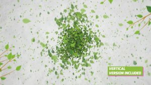 Videohive Green Eco Logo Reveal Logo Stings template preview