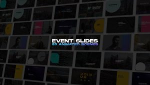Videohive Event Slides 36672837 Titles template preview