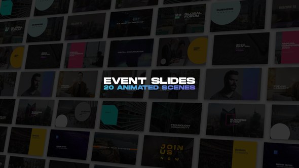 Videohive Event Slides 36672837 Titles template preview
