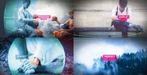 Parallax Opener Video Displays template preview