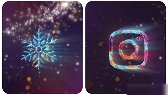 Videohive Christmas Logo Reveal 41975678 Logo Stings template preview