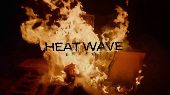 Videohive Heatwave Effect Elements template preview