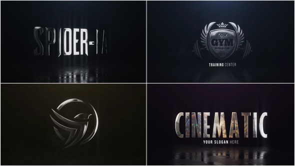Videohive Cinematic Hero Logo 22635106 Logo Stings template preview