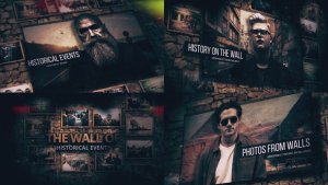 Videohive History On The Walls Openers template preview