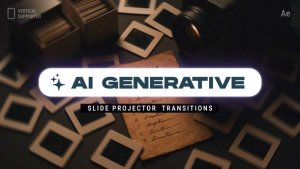 Videohive AI Generative Slide Projector Transitions | Vertical | After Effects Elements template preview