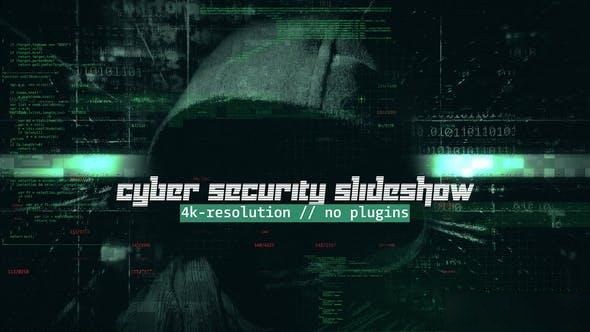 Videohive Cyber Security Slideshow Openers template preview
