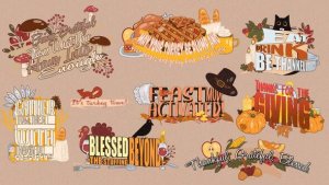 Videohive Thanksgiving Titles Pack Titles template preview