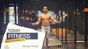 Videohive Project of the youtube channel Training in the gym Openers template preview