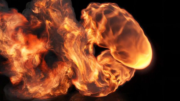 Videohive Fireball Logo 56325331 Logo Stings template preview
