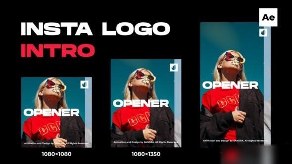 Videohive Instagram Intro Logo Openers template preview