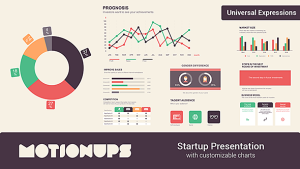Startup Infographics Presentation Video Displays template preview