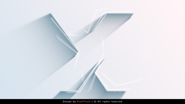 Videohive Logo Reveal | V Logo Stings template preview