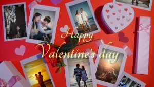 St Valentine's Day Slideshow Video Displays template preview