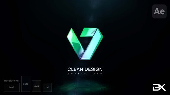 Videohive Minimal Logo 28985934 Logo Stings template preview