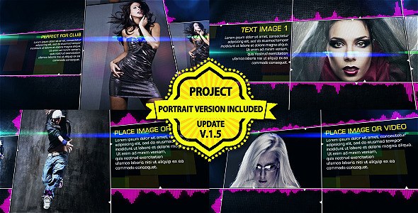 Videohive Promote Your Event Video Displays template preview
