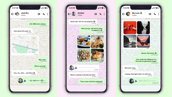 Videohive Whats App Message Openers template preview