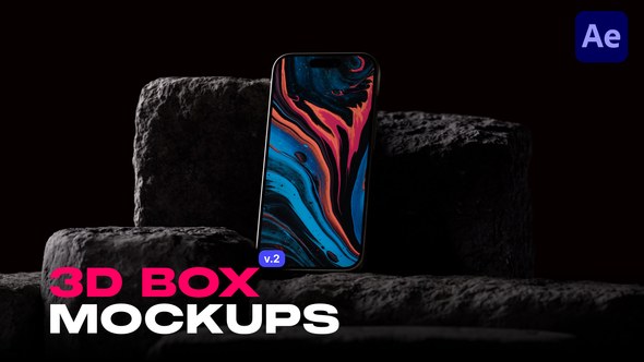 Videohive Concrete Phone Mockups v2 Video Displays template preview