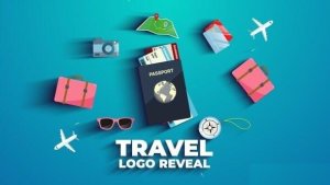 Videohive Travel Logo Reveal Logo Stings template preview