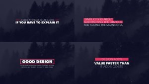 Videohive Animated Titles 54204466 Titles template preview