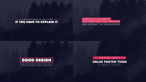 Videohive Animated Titles 54204466 Titles template preview