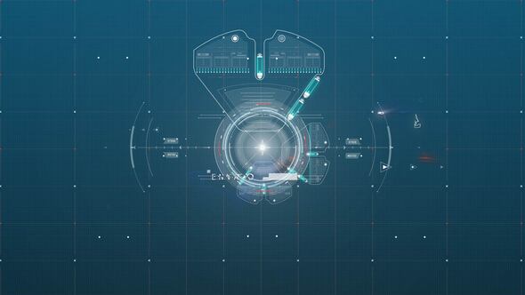 Videohive Energetic Lighting glitch logo reveal Logo Stings template preview