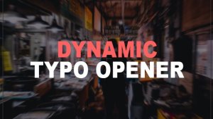 Videohive Dynamic Typography Opener 19651088 Titles template preview