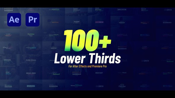 Videohive Lower Thirds 41869035 Elements template preview