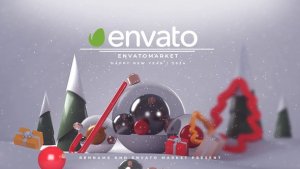 Videohive Christmas Logo V 0.2 Logo Stings template preview
