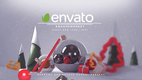 Videohive Christmas Logo V 0.2 Logo Stings template preview